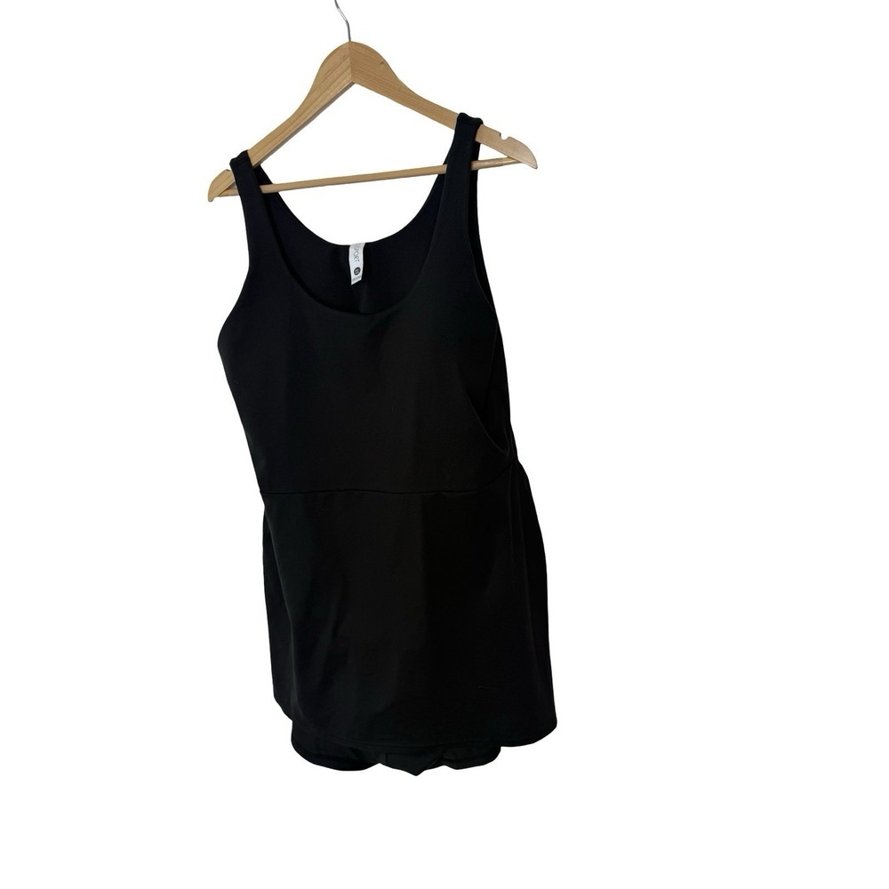 Elle Sport Women's Active Tank Dress New Women's Black Size XXL